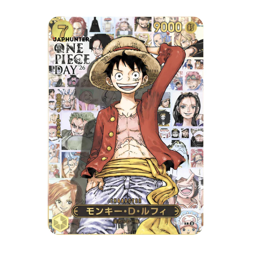 One Piece Card Game – ONE PIECE DAY’26 Premium Card Collection – Luffy P-161 + DON!! – Japanese