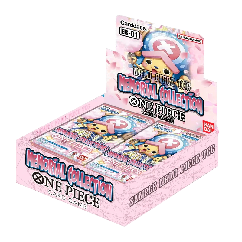 One Piece Card Game – Extra Booster Memorial Collection EB-01 Booster Box – English