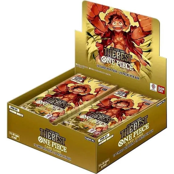 One Piece Card Game – The Best PRB-01 Premium Booster Box – English