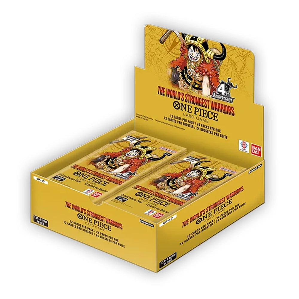 One Piece Card Game – The World’s Strongest Warriors OP-17 Booster Box – English