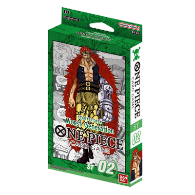 One Piece Card Game – Worst Generation ST-02 Starter Deck – English