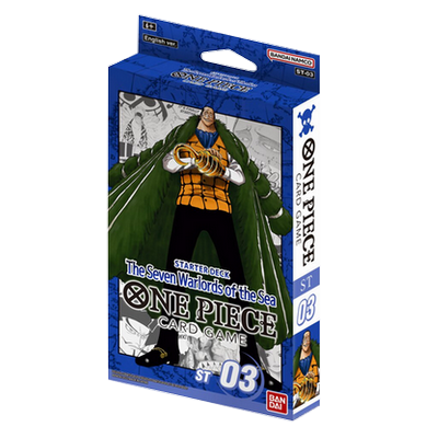 One Piece Card Game – The Seven Warlords of the Sea ST-03 Starter Deck – English