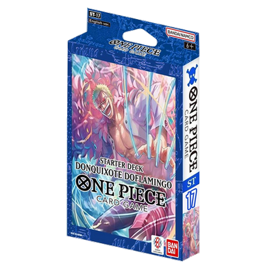 One Piece Card Game – Blue Donquixote Doflamingo ST-17 Starter Deck – English
