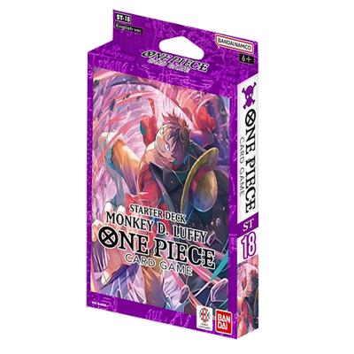 One Piece Card Game – Purple Monkey D. Luffy ST-18 Starter Deck – English